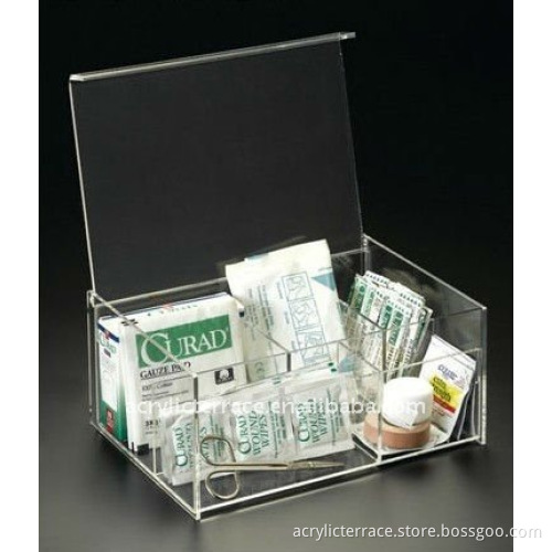 Clear Acrylic First Aid Organizer